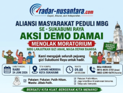 Aliansi Masyarakat Sukabumi Suarakan Dukungan Program MBG Melalui Aksi Damai di Lapang Merdeka
