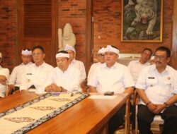 BUPATI MENGIKUTI PERESMIAN PELAKSANAAN INPRES JALAN DAERAH OLEH PRESIDEN RI