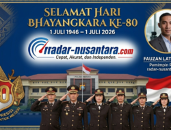 Hari Bhayangkara ke-80: Pemred Radar-Nusantara.com Apresiasi Dedikasi dan Profesionalisme Polri