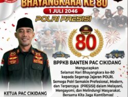 Sinergi Tanpa Batas, BPPKB Banten DPAC Cikidang Ucapkan Selamat Hari Bhayangkara ke-80