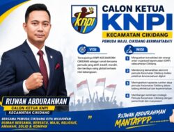 Rijwan Abdurahman Siap Pimpin KNPI Kecamatan Cikidang Menuju Pemuda Maju dan Bermartabat