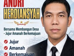 Andri Herdiansyah Siap Membawa Perubahan Menuju Desa Pangkalan yang Berkemajuan