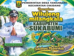 Pemerintah Desa Tamansari Sampaikan Ucapan Selamat Hari Jadi Kabupaten Sukabumi ke-156