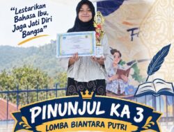 Lestarikan Bahasa Daerah, Siswi SMPN 2 Cikidang Sabet Juara Lomba Biantara Putri FTBI Sub Rayon Cibadak
