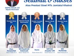 Torehan Tinta Emas! Siswa-Siswi MTs Jamiatul Khairot Borong Medali di Ajang Kompetisi Nasional Indonesian Student Achievement 2026