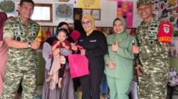 Senyum Anak-Anak PAUD Mawar X Warnai Kunjungan Tim Wasev TMMD ke-130, Kades Mekarjaya Sampaikan Apresiasi